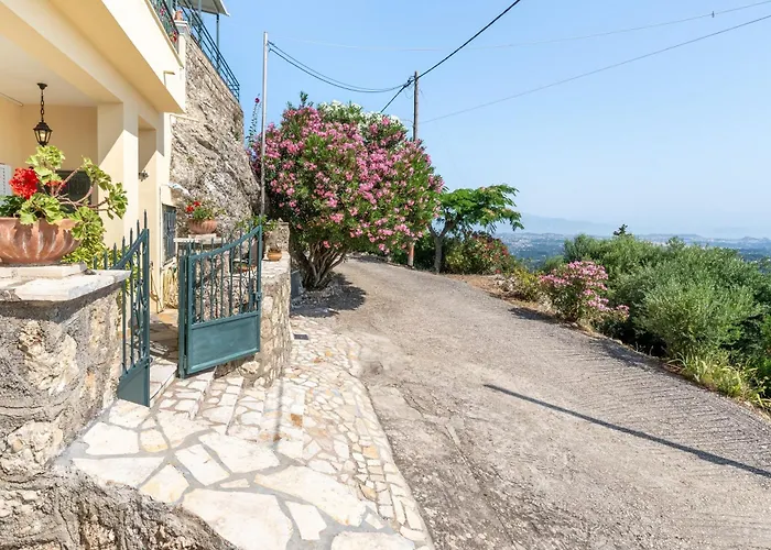 Mountain Retreat With Sea View Benitses (Corfu)